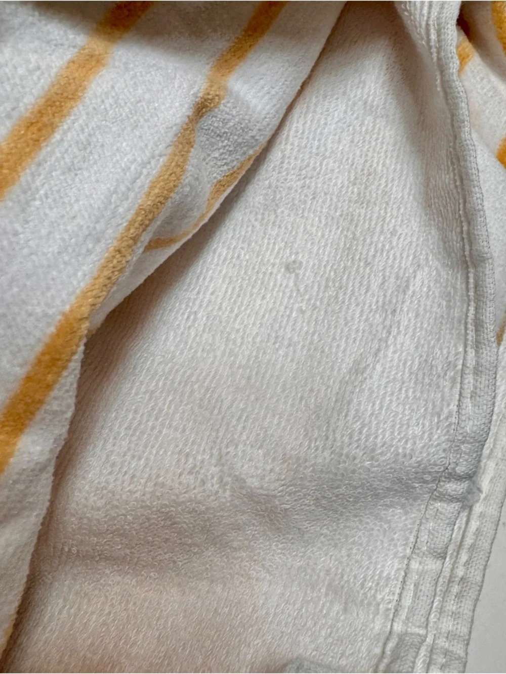 NWT Primark Disney Winnie the Pooh graphic bath towel. Yellow & white striped
